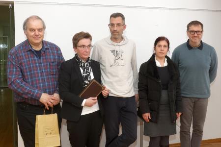 PREDSTAVITEV KNJIGE PREČUDOVITO CERKNIŠKO JEZERO G. STEINBERGA 15 FOTO LJUBO VUKELIČ